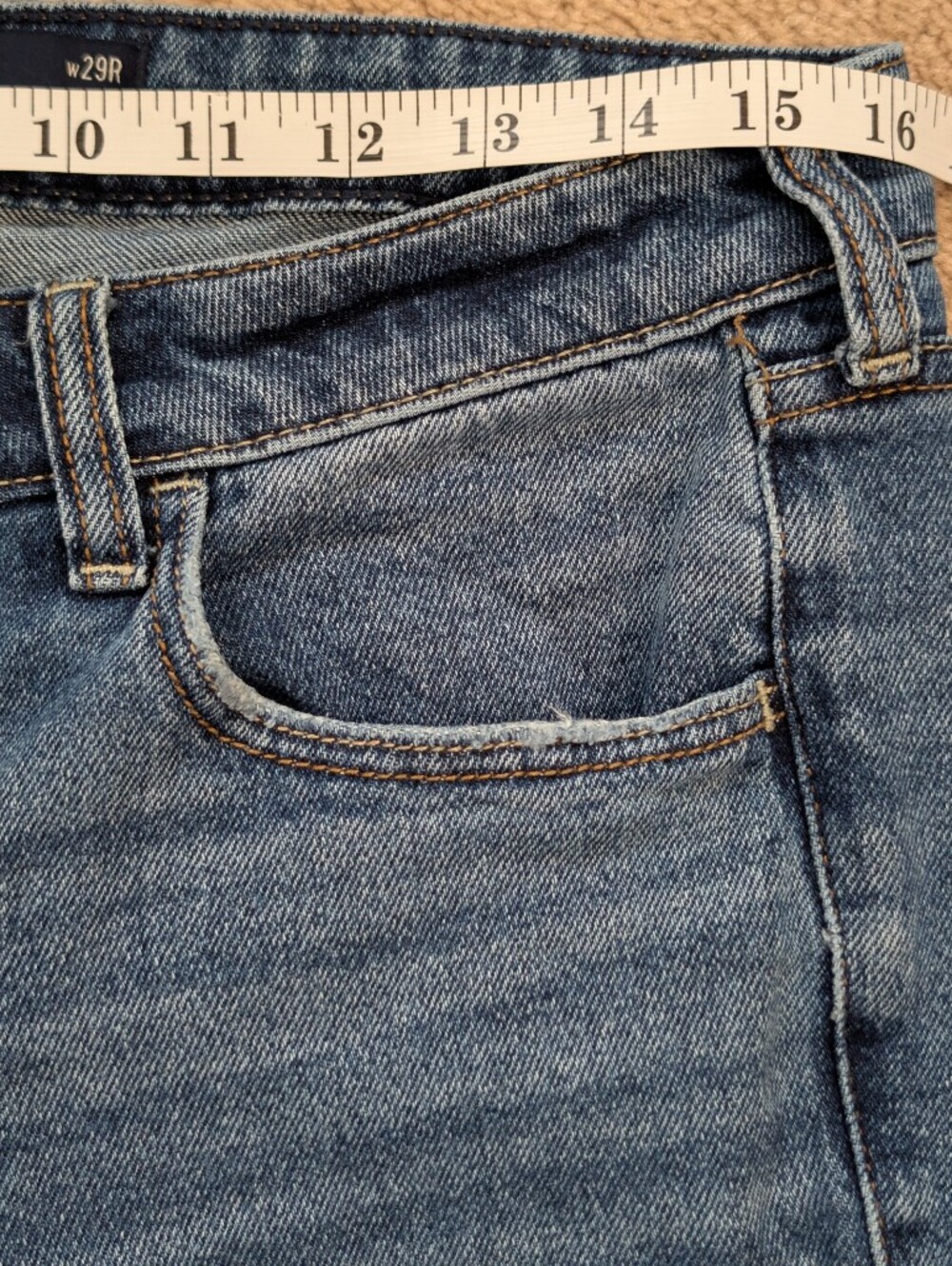 Hollister Low Rise Flare Jean 8R 29R - Picture 3 of 8